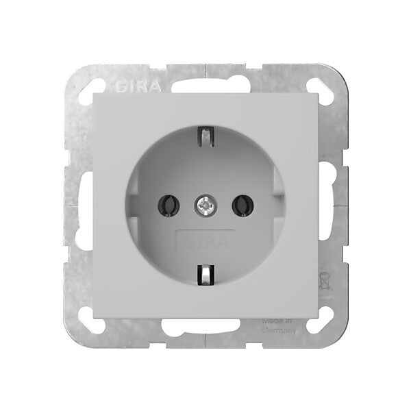 Gira Steckdose o.Kr. Grau 4466015